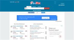 Desktop Screenshot of crodict.de